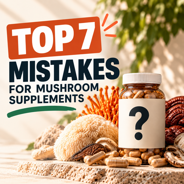 7 Mistakes People Make When Buying Mushroom Supplements